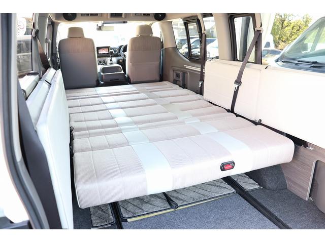 ＮＶ３５０キャラバンワゴン 　キャンピングカー／ＯＺ製グランドバケーション／２段ベッド／３列シート／社外ナビ／フリップダウンモニター／前後社外スタビライザー／パワースライドドア／リアクーラー／リアヒーター（25枚目）