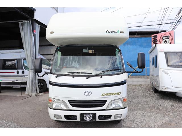 カムロード 　ナッツＲＶ／クレソン／外装磨きコーティング済／ＦＦヒーター／電子レンジ／リアクーラー／冷蔵庫／ポータブルトイレ／ツインサブバッテリー／２０００Ｗインバーター／マックスファン／サイドオーニング／外部電源（9枚目）