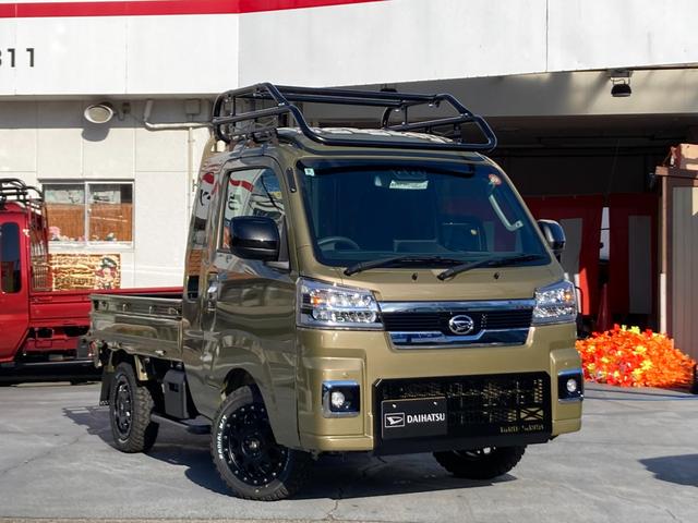 ハイゼットトラック ジャンボエクストラ　届出済未使用車　ＨＡＲＤ　ＣＡＲＧＯ　９インチディスプレイオーディオ　バックカメラ　ＨＤＭＩ　地デジ　ＢＴ　４ＷＤ　スマートキー　ＬＥＤライト・ＬＥＤフォグ　アルミホール　前後クリアランスソナー（14枚目）