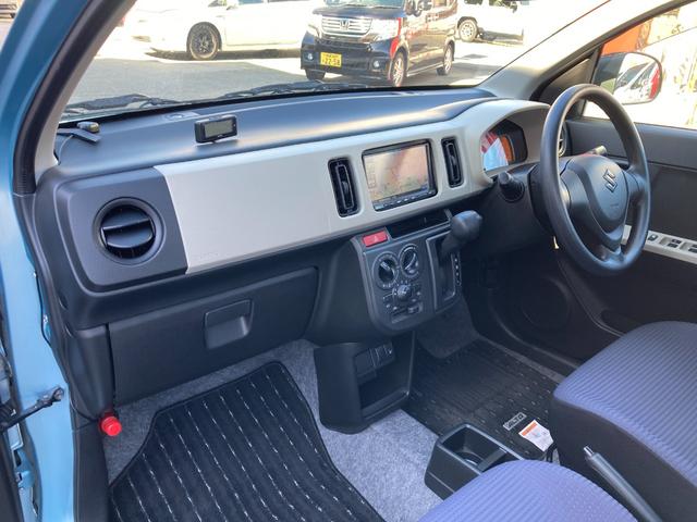 アルト L セーフティサポート エネチャージ 社外ナビ ワンセグナビ BT CD バックカメラ リアクリアランスソナー D席シートヒーター 前後ドラレコ(10枚目)