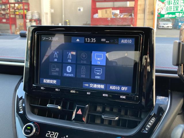 カローラスポーツ ハイブリッドＧ　Ｚ　１オーナー　ＴＲＤフロント・サイド・リア　トヨタセーフティセンス　レーダークルーズ　９インチ純正ナビ　地デジ　ＤＶＤ／ＣＤ　ＢＴ　ＨＤＭＩ　バックカメラ　ビルトインＥＴＣ２．０　前後ドラレコ（19枚目）