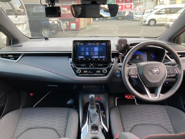 カローラスポーツ ハイブリッドＧ　Ｚ　１オーナー　ＴＲＤフロント・サイド・リア　トヨタセーフティセンス　レーダークルーズ　９インチ純正ナビ　地デジ　ＤＶＤ／ＣＤ　ＢＴ　ＨＤＭＩ　バックカメラ　ビルトインＥＴＣ２．０　前後ドラレコ（28枚目）