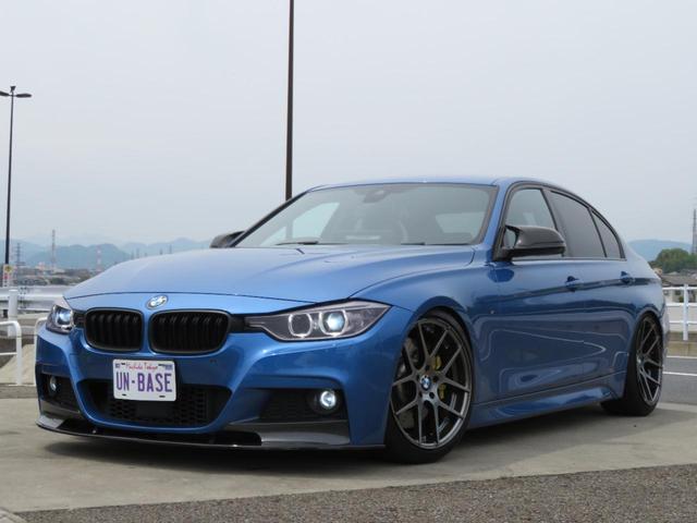 ３シリーズ ３２０ｄ　Ｍスポーツ　ＡＣＣ　ＡＷＲＯＮメーターＫＷ車高調　社外１９ＡＷ　ＲＥＭＵＳ４本出しマフラー　社外エアインテーク　チャージパイプ　タワーバー　社外グリル　後期テール　カーボンスポイラー　ディフューザー（11枚目）