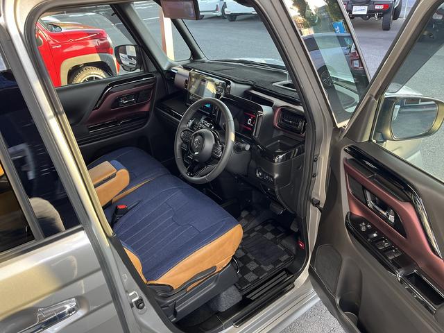 スペーシアカスタム ハイブリッドＸＳターボ　ワンオーナー　純正９インチ地デジナビ　全方位モニター　フリップダウンモニター　前席シートヒーター　オリジナルシートカバー　両側パワースライドドア　ＬＥＤヘッドライト　ヘッドアップディスプレイ　ＥＴＣ（15枚目）