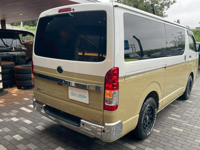 ハイエースバン スーパーＧＬ　ダークプライムＩＩ　Ｃａｒｉｃａ　Ｃａｌ‘ｓＭｏｔｏｒ　Ｃａｒｉｃａ　Ｃａｌ‘ｓＭｏｔｏｒ１１インチナビ　ＥＴＣ　デジタルミラー　バックカメラ　ベッドキット　ＲＡＹＳホイール　オープンカントリー（11枚目）