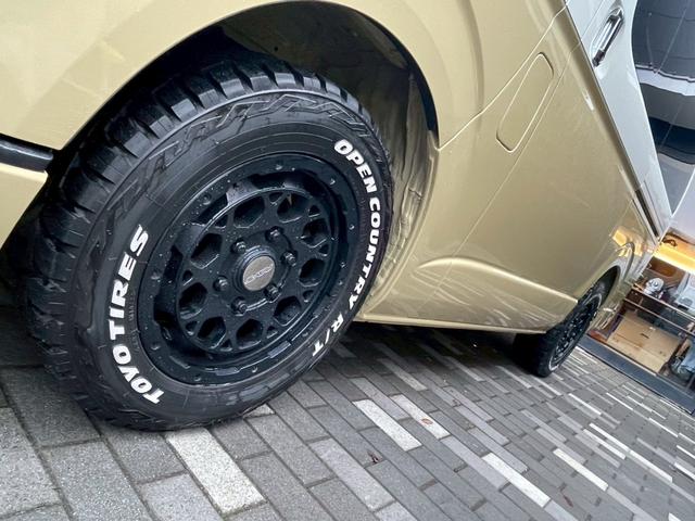 ハイエースバン スーパーＧＬ　ダークプライムＩＩ　Ｃａｒｉｃａ　Ｃａｌ‘ｓＭｏｔｏｒ　Ｃａｒｉｃａ　Ｃａｌ‘ｓＭｏｔｏｒ１１インチナビ　ＥＴＣ　デジタルミラー　バックカメラ　ベッドキット　ＲＡＹＳホイール　オープンカントリー（20枚目）