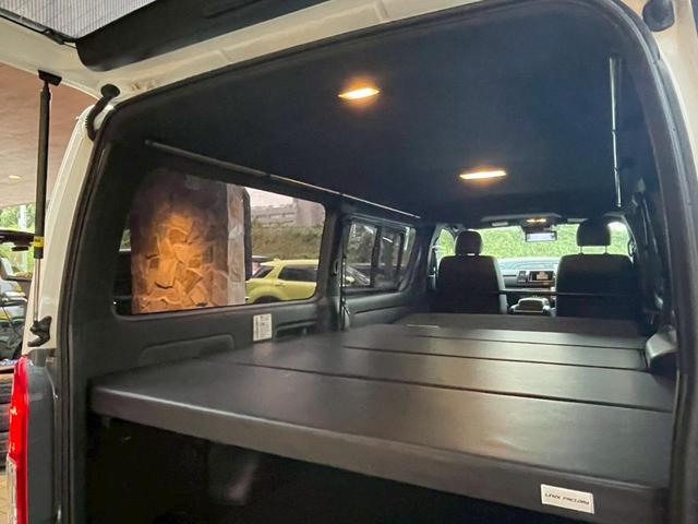ハイエースバン スーパーＧＬ　ダークプライムＩＩ　Ｃａｒｉｃａ　Ｃａｌ‘ｓＭｏｔｏｒ　Ｃａｒｉｃａ　Ｃａｌ‘ｓＭｏｔｏｒ１１インチナビ　ＥＴＣ　デジタルミラー　バックカメラ　ベッドキット　ＲＡＹＳホイール　オープンカントリー（67枚目）