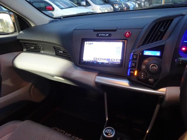 ＣＲ－Ｚ β　平成２２年式車検令和９年６月走行１５２５００キロタイミングチェーン修復歴無し６速ＭＴキーレスオートエアコンパワステフル装備社外メモリーナビデジタルＴＶＢｌｕｅｔｏｏｔｈバックカメラＥＴＣ無限マフラー（37枚目）