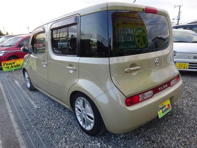 キューブ １５Ｘ　Ｖセレクション　平成２１年式車検令和８年２月走行１６０５００キロタイミングチェーンＣＶＴスマートキーオートエアコンパワステフル装備ＥＴＣ純正ＳＤナビフルセグＴＶＵＳＢ接続音楽録音車高調ローダウンヒッチメンバー現状販売（10枚目）