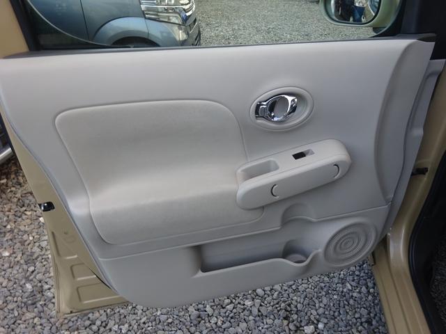 キューブ １５Ｘ　Ｖセレクション　平成２１年式車検令和８年２月走行１６０５００キロタイミングチェーンＣＶＴスマートキーオートエアコンパワステフル装備ＥＴＣ純正ＳＤナビフルセグＴＶＵＳＢ接続音楽録音車高調ローダウンヒッチメンバー現状販売（33枚目）