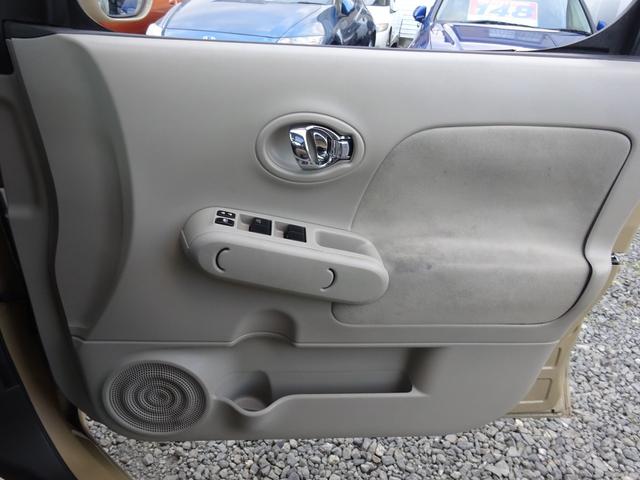 キューブ １５Ｘ　Ｖセレクション　平成２１年式車検令和８年２月走行１６０５００キロタイミングチェーンＣＶＴスマートキーオートエアコンパワステフル装備ＥＴＣ純正ＳＤナビフルセグＴＶＵＳＢ接続音楽録音車高調ローダウンヒッチメンバー現状販売（67枚目）