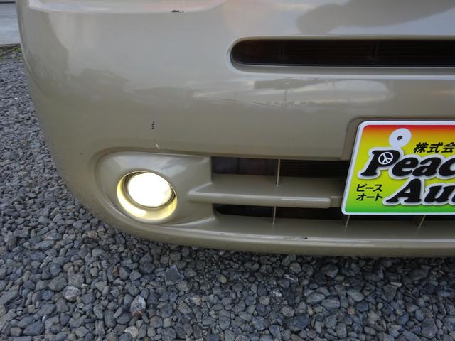 キューブ １５Ｘ　Ｖセレクション　平成２１年式車検令和８年２月走行１６０５００キロタイミングチェーンＣＶＴスマートキーオートエアコンパワステフル装備ＥＴＣ純正ＳＤナビフルセグＴＶＵＳＢ接続音楽録音車高調ローダウンヒッチメンバー現状販売（76枚目）