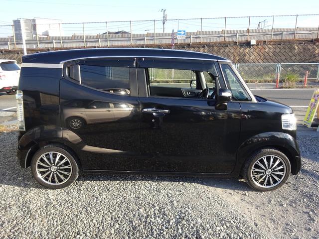 N-BOXスラッシュ X・ターボパッケージ 平成27年式車検令和9年4月走行71700キロタイミングチェーンターボCVTスマートキーオートエアコンパワステフル装備社外SDナビフルセグTVバックカメラ前席シートヒーターETC純正15インチアルミ(6枚目)