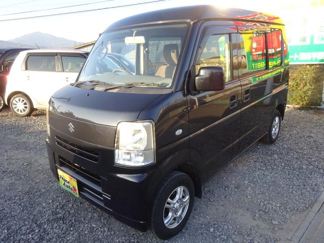 エブリイ ジョインターボ　平成２４年式車検令和８年１１月走行１３１１００キロタイミングチェーン４速ＡＴターボキーレスエアコンパワステフル装備ＥＴＣプライバシーガラス電動格納ミラーハイルーフ社外１２インチアルミ（7枚目）