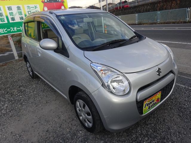 アルト G 平成23年式 車検令和8年9月 走行34600キロ タイミングチェーン 4速AT キーレス エアコン パワステ フル装備 プライバシーガラス 電動格納ミラー 純正CDデッキ(5枚目)