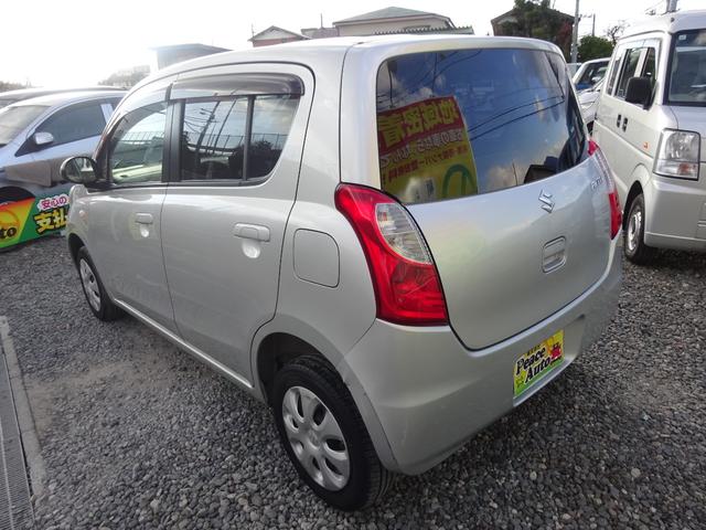 アルト G 平成23年式 車検令和8年9月 走行34600キロ タイミングチェーン 4速AT キーレス エアコン パワステ フル装備 プライバシーガラス 電動格納ミラー 純正CDデッキ(10枚目)