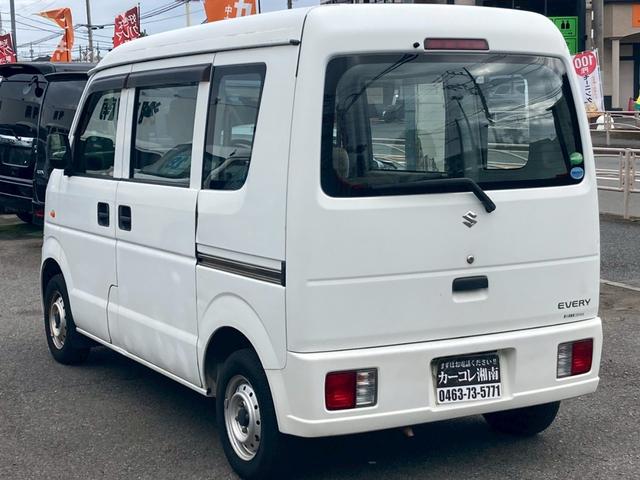 エブリイ ＰＡ　１オーナー　切替４ＷＤ　ＥＴＣ　タイミングチェーン　ハイルーフ　ＡＴ　エアコン　パワステ　４ナンバー　軽貨物　積載量３５０ｋｇ（6枚目）
