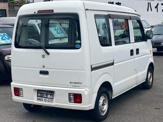 エブリイ ＰＡ　１オーナー　切替４ＷＤ　ＥＴＣ　タイミングチェーン　ハイルーフ　ＡＴ　エアコン　パワステ　４ナンバー　軽貨物　積載量３５０ｋｇ（8枚目）
