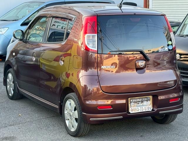 モコ Ｇ　ＦＯＵＲ　エアロスタイル　ターボ　４ＷＤ　１オーナー　記録簿２３枚　禁煙車　ドラレコ　ナビ　フルセグＴＶ　ＥＴＣ　スマートキー２本　シートヒーター　ＬＥＤライト　社外ＡＷ・スタッドレスタイヤ車内あり　タイミングチェーン　４ＡＴ（6枚目）