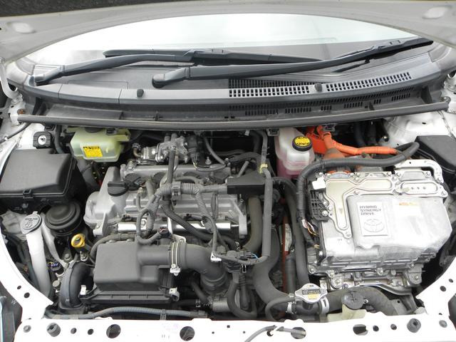 アクア Ｇ　Ｇ’ｓ　検９年１月　ハイブリッド車　ＥＴＣ　ナビ　キーレス　ＨＩＤヘッドライト　フォグランプ　１７インチアルミホイール（15枚目）