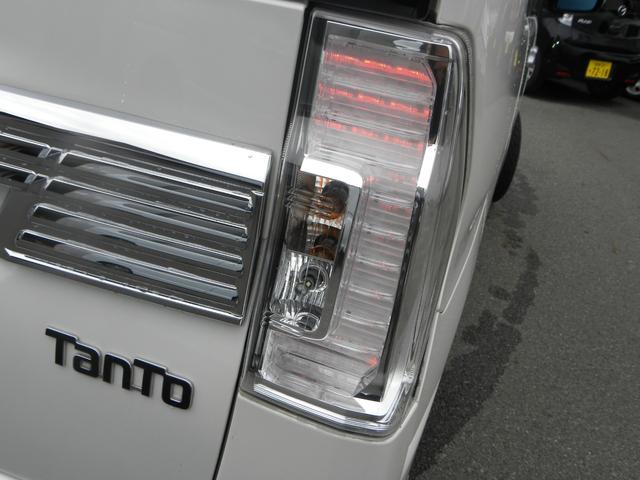 タント カスタムRS トップエディションSA ターボ車 ナビ ETC ドラレコ LEDヘッドライト オートライト フォグランプ オートエアコン キーレス プッシュスタート 両側電動パワスラ 社外車高調 社外16インチアルミホイール(21枚目)