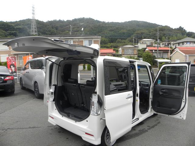 タント カスタムRS トップエディションSA ターボ車 ナビ ETC ドラレコ LEDヘッドライト オートライト フォグランプ オートエアコン キーレス プッシュスタート 両側電動パワスラ 社外車高調 社外16インチアルミホイール(26枚目)