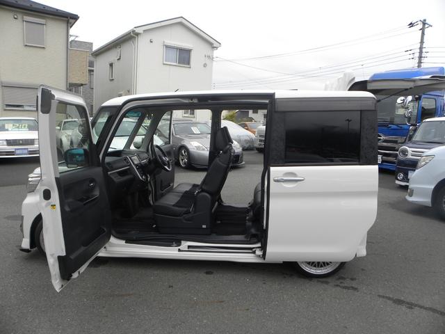 タント カスタムRS トップエディションSA ターボ車 ナビ ETC ドラレコ LEDヘッドライト オートライト フォグランプ オートエアコン キーレス プッシュスタート 両側電動パワスラ 社外車高調 社外16インチアルミホイール(29枚目)