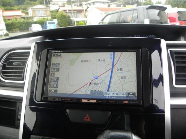 タント カスタムRS トップエディションSA ターボ車 ナビ ETC ドラレコ LEDヘッドライト オートライト フォグランプ オートエアコン キーレス プッシュスタート 両側電動パワスラ 社外車高調 社外16インチアルミホイール(60枚目)