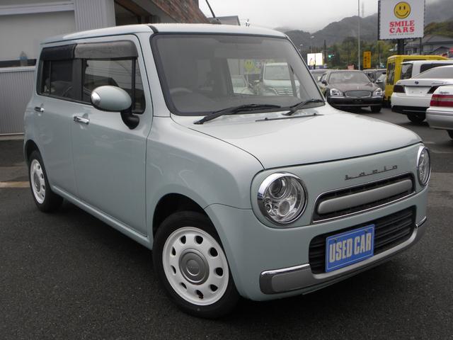 アルトラパンショコラ Ｘ　ＨＩＤヘッドライト　ＥＴＣ　ミラーウィンカー　パワステ　パワーウィンドウ　オートエアコン　キーレス　プッシュスタート　アイドリングストップ（3枚目）