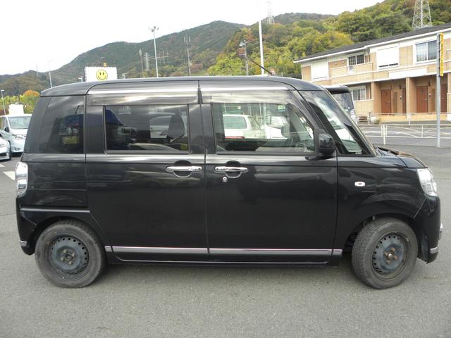 ムーヴキャンバス Ｘリミテッドメイクアップ　ＳＡＩＩ　検８年４月　フルタイム４ＷＤ車　ナビ　ＴＶ　ＥＴＣ　バックカメラ　両側電動パワスラ　キーレス　プッシュスタート　ＨＩＤヘッドライト　オートライト　フォグランプ　アイドリングストップ（4枚目）