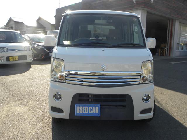 エブリイワゴン PZターボ 検8年2月 ターボ車 ナビ TV ETC ドラレコ オートエアコン キーレス フォグランプ 片側電動パワスラ 社外13インチアルミホイール(2枚目)