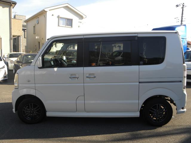 エブリイワゴン PZターボ 検8年2月 ターボ車 ナビ TV ETC ドラレコ オートエアコン キーレス フォグランプ 片側電動パワスラ 社外13インチアルミホイール(8枚目)