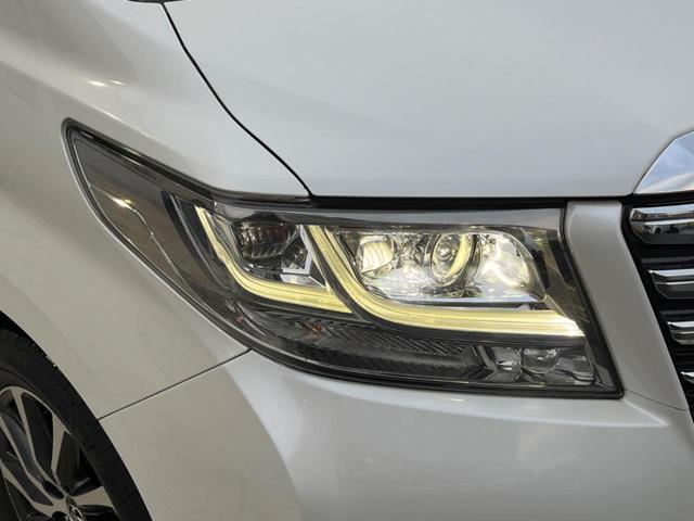 アルファード ２．５Ｇ　両側電動ドア　純正ＳＤナビ　後席モニター　バックカメラ　衝突被害軽減システム　レーダークルーズ　禁煙車　ハーフレザーシート　パワーシート　ドラレコ　コーナーセンサー　スマートキー　ＬＥＤヘッド（13枚目）