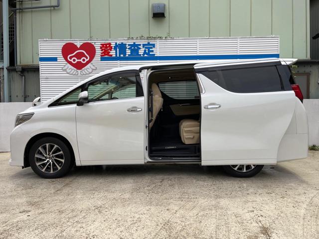 アルファード ２．５Ｇ　両側電動ドア　純正ＳＤナビ　後席モニター　バックカメラ　衝突被害軽減システム　レーダークルーズ　禁煙車　ハーフレザーシート　パワーシート　ドラレコ　コーナーセンサー　スマートキー　ＬＥＤヘッド（26枚目）