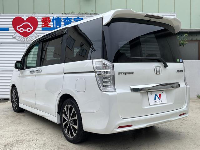 ステップワゴンスパーダ Zi 両側電動ドア 純正HDDナビ 後席モニター 全周囲カメラ レーダークルーズ 禁煙車 スマートキー HIDヘッド ビルトインETC オートライト オートエアコン 純正16インチアルミ CD DVD再生(26枚目)