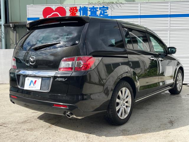 MPV 23S 両側電動ドア 純正SDナビ 後席モニター 禁煙車 スマートキー HIDヘッド ETC オートライト デュアルエアコン 純正17インチアルミ リアエアコン Bluetooth CD DVD再生 地デジ(18枚目)