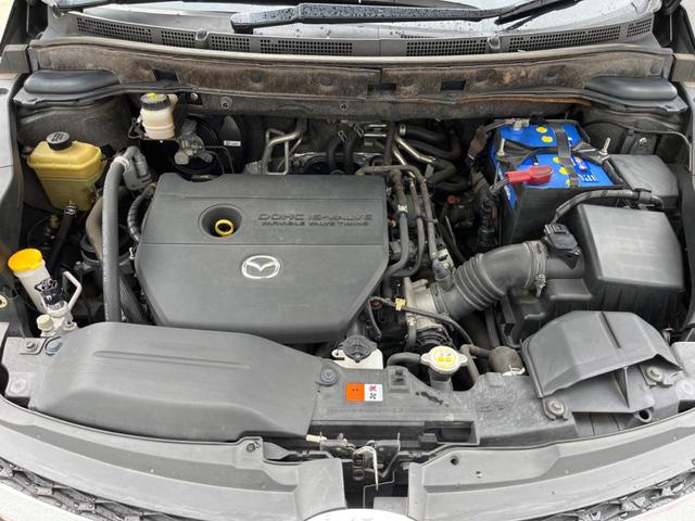 MPV 23S 両側電動ドア 純正SDナビ 後席モニター 禁煙車 スマートキー HIDヘッド ETC オートライト デュアルエアコン 純正17インチアルミ リアエアコン Bluetooth CD DVD再生 地デジ(19枚目)