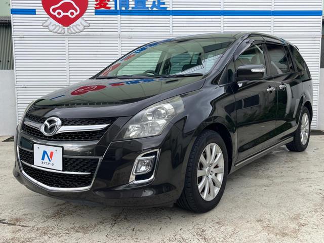 MPV 23S 両側電動ドア 純正SDナビ 後席モニター 禁煙車 スマートキー HIDヘッド ETC オートライト デュアルエアコン 純正17インチアルミ リアエアコン Bluetooth CD DVD再生 地デジ(24枚目)