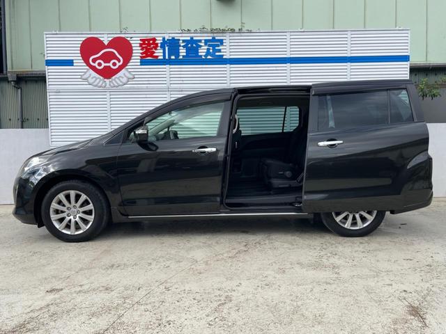 MPV 23S 両側電動ドア 純正SDナビ 後席モニター 禁煙車 スマートキー HIDヘッド ETC オートライト デュアルエアコン 純正17インチアルミ リアエアコン Bluetooth CD DVD再生 地デジ(27枚目)