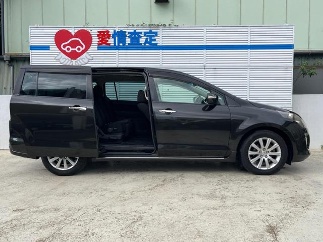 MPV 23S 両側電動ドア 純正SDナビ 後席モニター 禁煙車 スマートキー HIDヘッド ETC オートライト デュアルエアコン 純正17インチアルミ リアエアコン Bluetooth CD DVD再生 地デジ(29枚目)