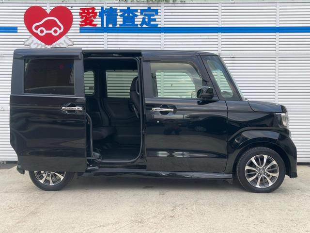 N-BOXカスタム L 電動スライドドア 純正SDナビ バックカメラ 衝突被害軽減装置 レーダークルーズ 禁煙車 ドラレコ コーナーセンサー スマートキー LEDヘッド ビルトインETC オートハイビーム 車線逸脱警報(36枚目)