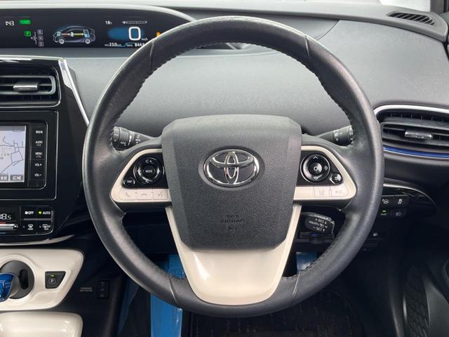 プリウス Aツーリングセレクション 純正SDナビ バックカメラ 衝突被害軽減システム レーダークルーズ 禁煙車 レザー調シート ドラレコ コーナーセンサー スマートキー LEDヘッド ビルトインETC オートハイビーム オートライト(12枚目)