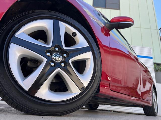 プリウス Aツーリングセレクション 純正SDナビ バックカメラ 衝突被害軽減システム レーダークルーズ 禁煙車 レザー調シート ドラレコ コーナーセンサー スマートキー LEDヘッド ビルトインETC オートハイビーム オートライト(14枚目)