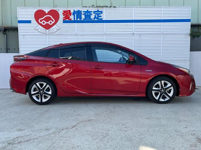 プリウス Aツーリングセレクション 純正SDナビ バックカメラ 衝突被害軽減システム レーダークルーズ 禁煙車 レザー調シート ドラレコ コーナーセンサー スマートキー LEDヘッド ビルトインETC オートハイビーム オートライト(35枚目)