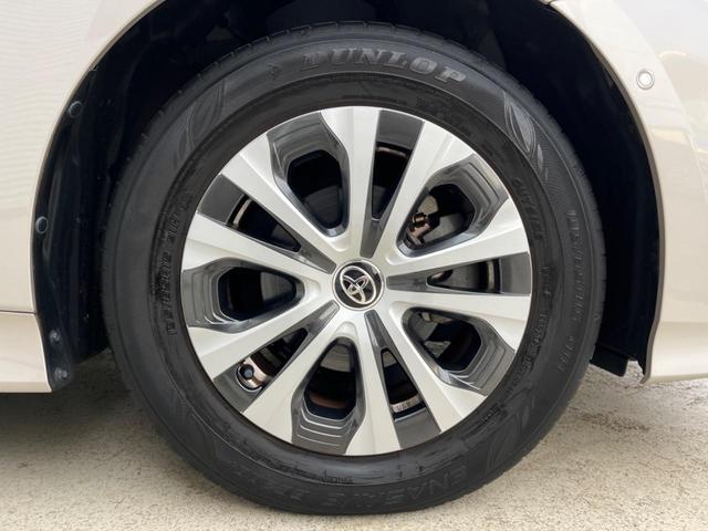 プリウス A トヨタセーフティセンス 純正SDナビ 全周囲カメラ ETC Bluetooth フルセグ ドラレコ LEDヘッド LEDフォグ オートハイビーム 革巻きハンドル 純正15インチAW CD/DVD再生(25枚目)