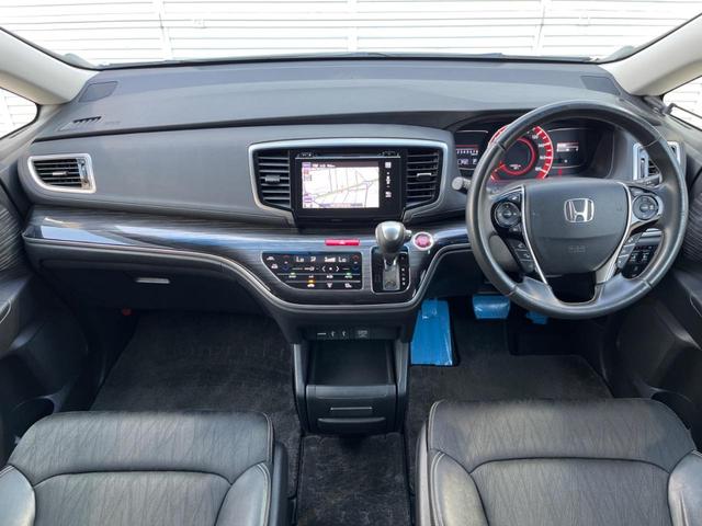 オデッセイ アブソルート・ＥＸ　後席モニター　両側電動ドア　純正ナビ　全周囲カメラ　アダプティブクルーズ　ＥＴＣ　Ｂｌｕｅｔｏｏｔｈ　フルセグ　ドラレコ　禁煙車　ハーフレザーシート　ＬＥＤヘッド　ＬＥＤフォグ　レーンキープ（2枚目）