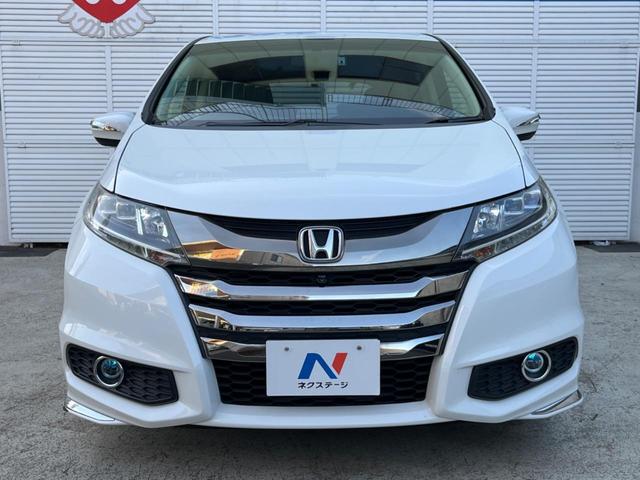 オデッセイ アブソルート・ＥＸ　後席モニター　両側電動ドア　純正ナビ　全周囲カメラ　アダプティブクルーズ　ＥＴＣ　Ｂｌｕｅｔｏｏｔｈ　フルセグ　ドラレコ　禁煙車　ハーフレザーシート　ＬＥＤヘッド　ＬＥＤフォグ　レーンキープ（14枚目）