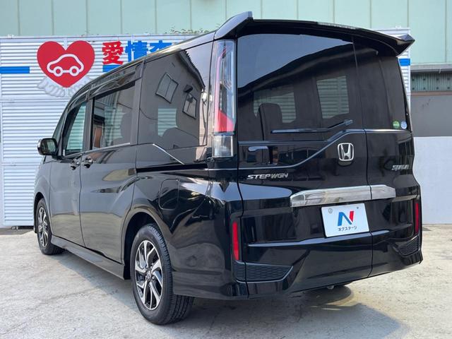 ステップワゴンスパーダ スパーダ 電動スライドドア 純正SDナビ バックカメラ 禁煙車 ドラレコ スマートキー LEDヘッド ビルトインETC クルコン 純正16インチアルミ Bluetooth(28枚目)