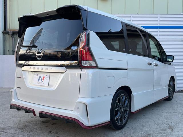 セレナ ニスモ 純正エアロ 両側電動ドア プロパイロット エマージェンシーブレーキ 9型純正ナビ 全周囲カメラ アダプティブクルーズ ETC Bluetooth フルセグ ドラレコ 禁煙車 LEDヘッド LEDフォグ(18枚目)