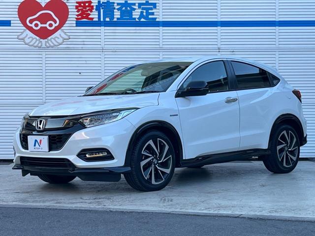 ヴェゼル ハイブリッドＲＳ・ホンダセンシング　バックカメラ　衝突被害軽減システム　レーダークルーズ　ハーフレザーシート　シートヒーター　スマートキー　ＬＥＤヘッド　ビルトインＥＴＣ　純正１８インチアルミ　車線逸脱警報　オートライト（26枚目）